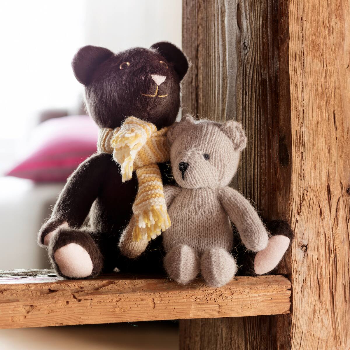 Nounours en tissu fait main deals