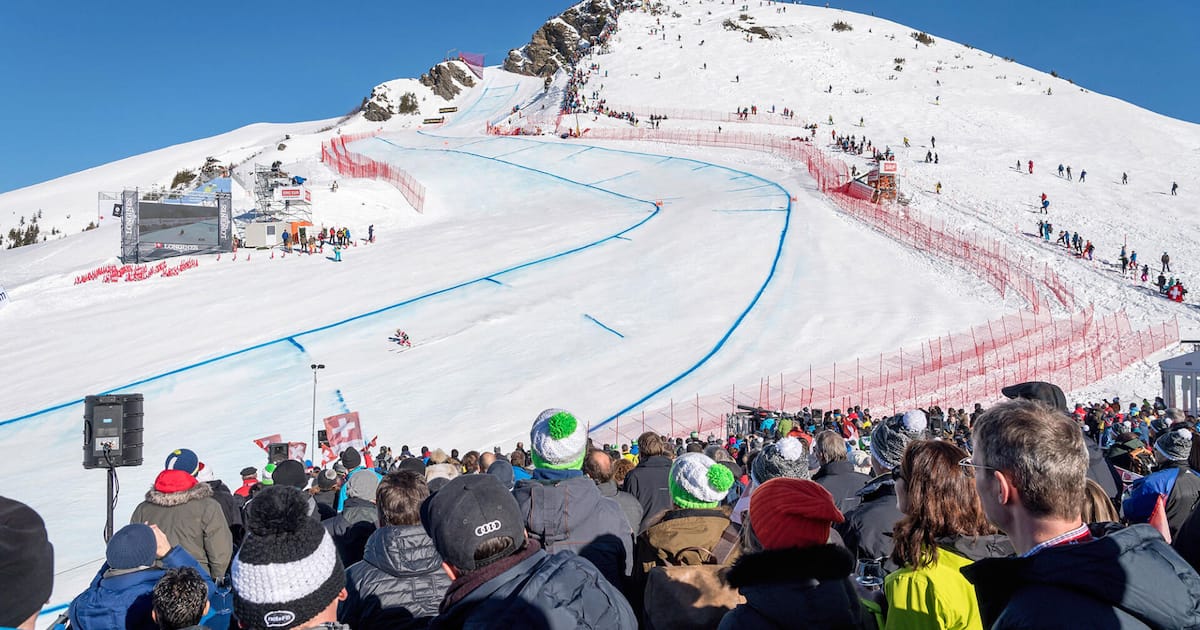 Le Lauberhorn et la Streif, une affaire de mecs interdite aux ...