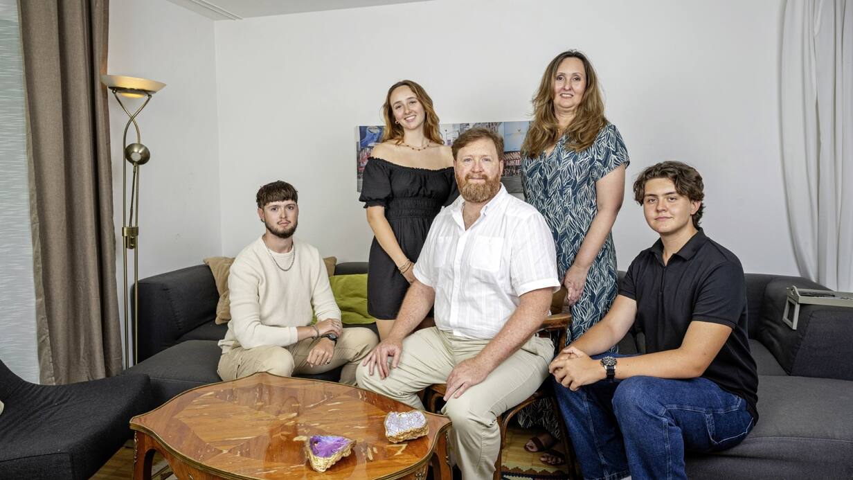 Erwin Sperisen avec sa famille