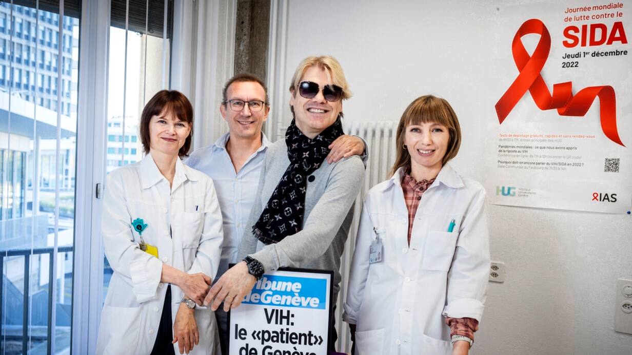 Le Genevois Romuald alias le patient de Genève a guéri du sida