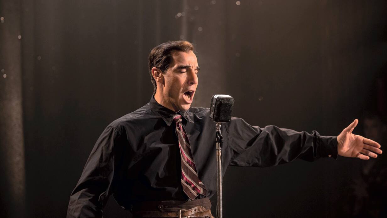 L'acteur Tahar Rahim interprète Charles Aznavour dans le biopic «Monsieur Aznavour»