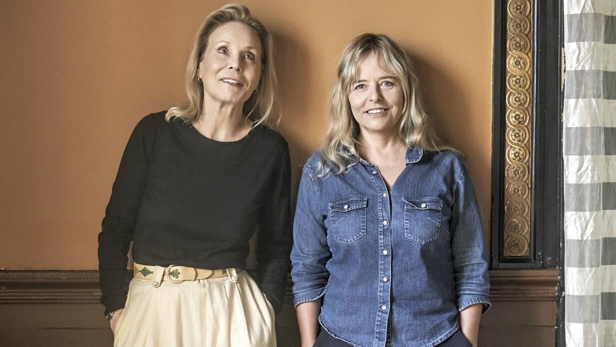 Marthe Keller et la dramaturge Sandra Gaudin