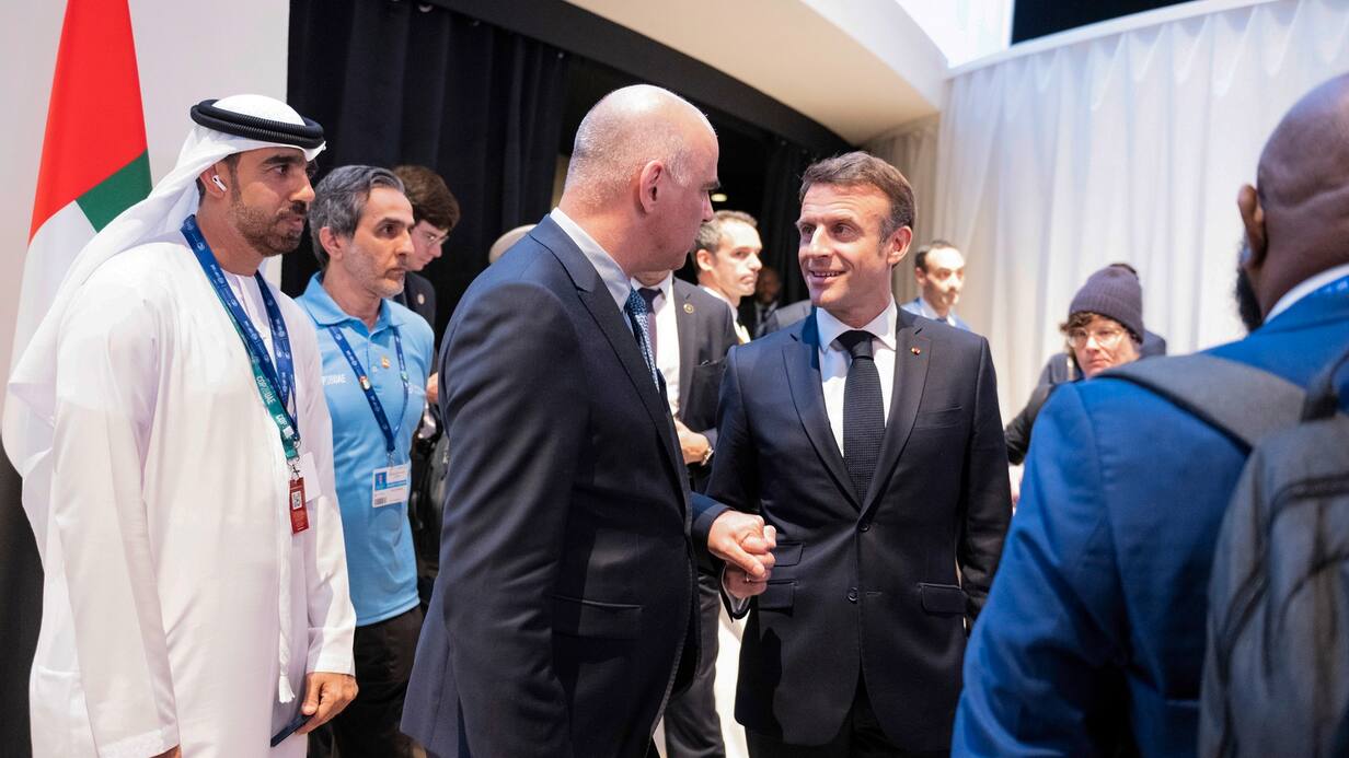 Le dernier voyage d'Alain Berset: ici au COP 28 avec Emmanuel Macron