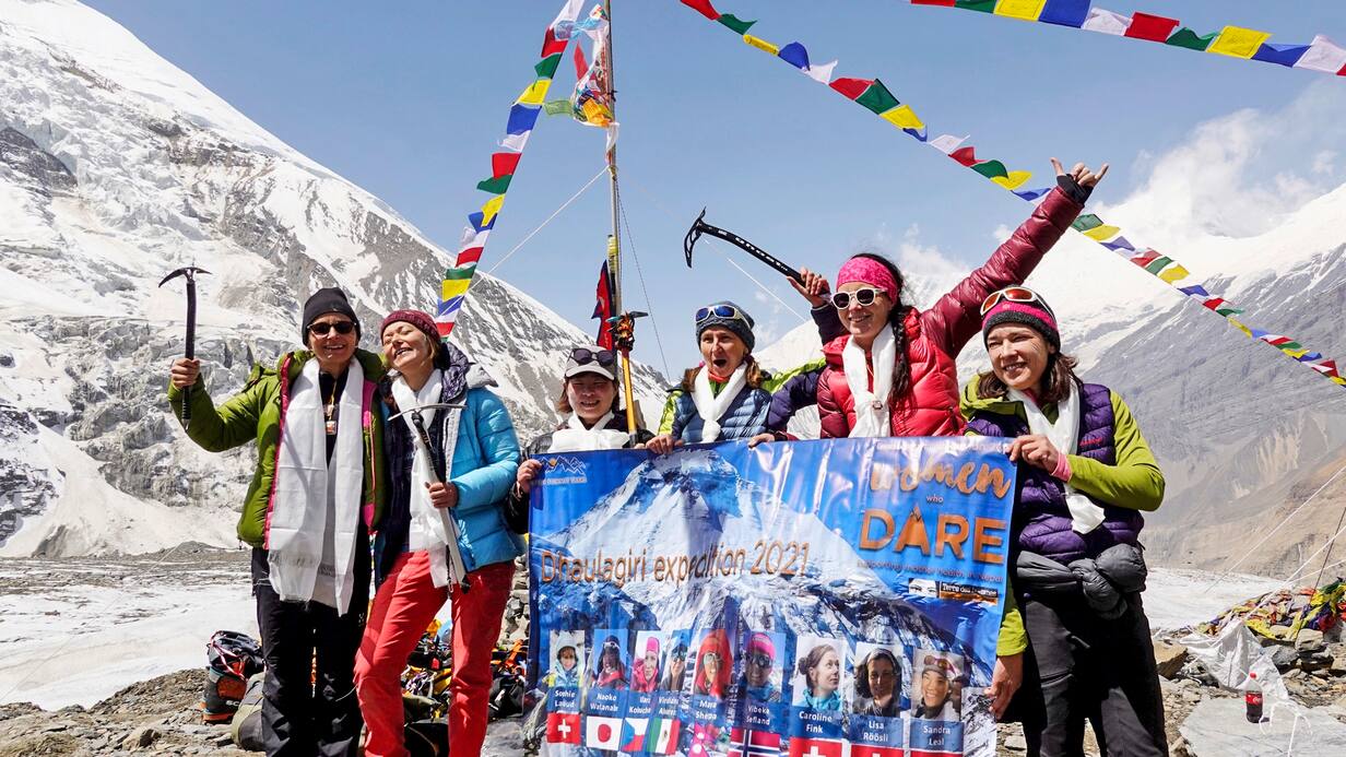Une expédition 100% féminine au Dhaulagiri en 2021