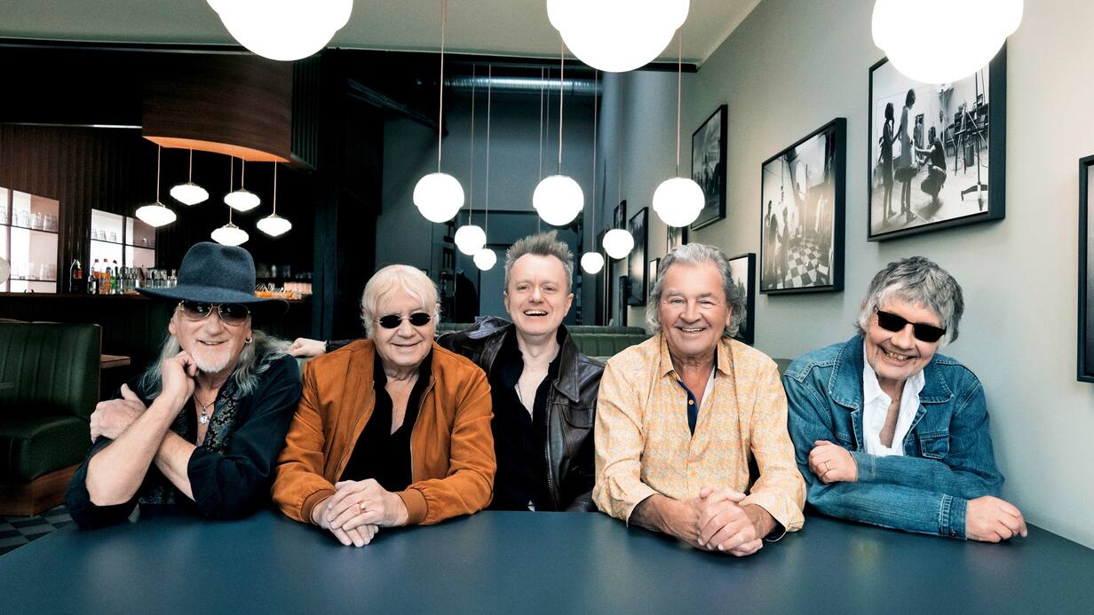 Le groupe de rock Deep Purple en 2024