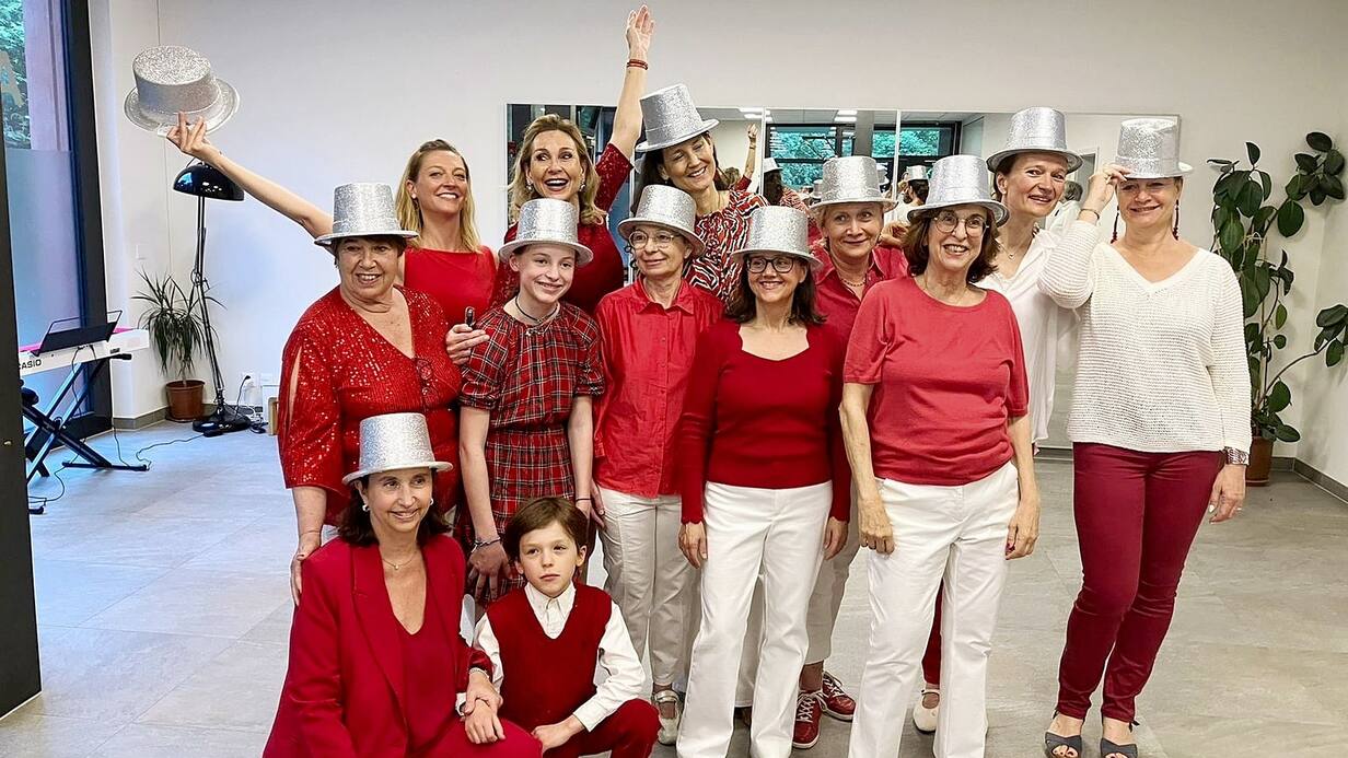 Un atelier de chant organisé par la fondation Healing Joy