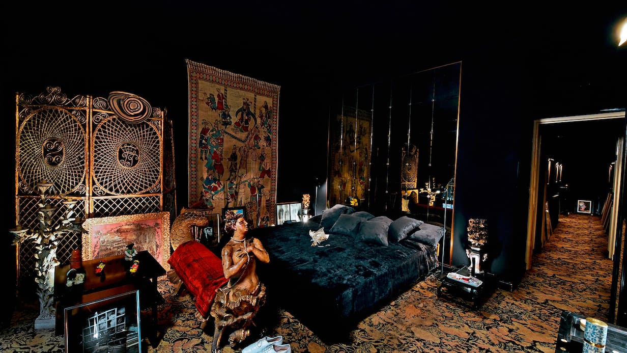 La maison de Serge Gainsbourg au 5, bis rue de Verneuil.