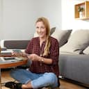 Romina Brunner, SI Online Familien Bloggerin, bei sich zu Hause in Birchwil ZH, am 09.11.2018, Foto Lucian Hunziker
