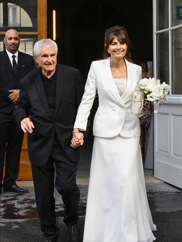 Le mariage, le 17 juin 2023, de Claude Lelouch et Valérie Perrin