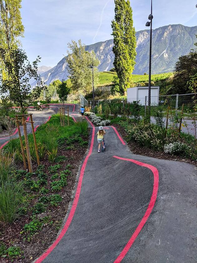 «Pumptrack» de Miège