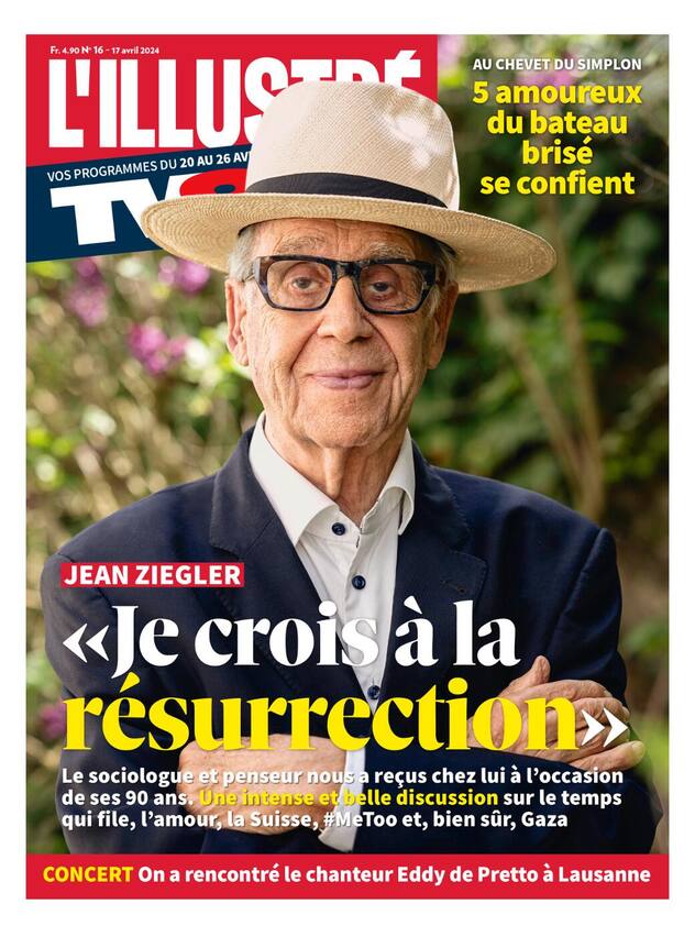 Le penseur et sociologue suisse Jean Ziegler