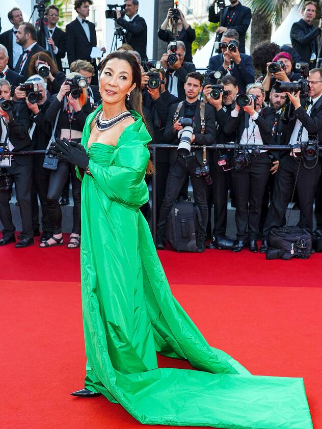 Michelle Yeoh lors de la première de Firebrand pendant le 76ème Festival de Cannes