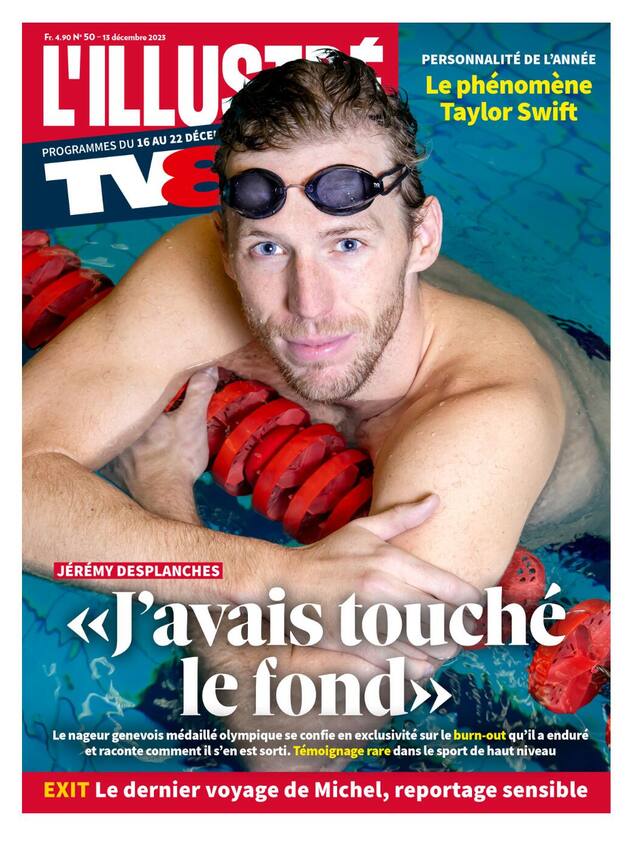 Le nageur genevois Jérémy Desplanches