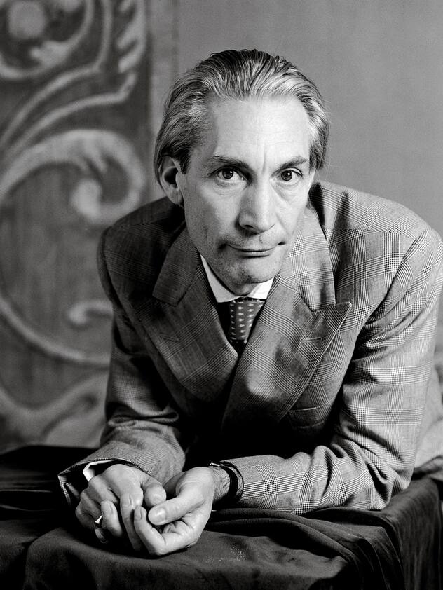Charlie Watts of The Rolling Stones, photographed on 8th June, 1989. (Photo by John Stoddart/Popperfoto via Getty Images) HD GETTYÂ 