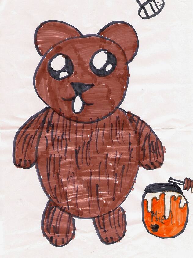 Dessin d’Alexandre, 5 ans, qui attend un don d'organe