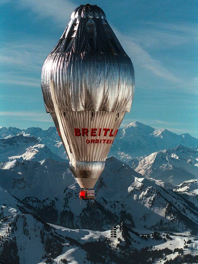 Le Breitling Orbiter 3 décollait de Château-d’OEx le 1er mars 1999.