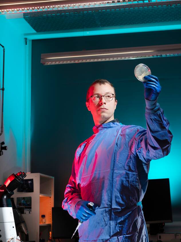 Alexandre Persat, professeur à l'EPFL