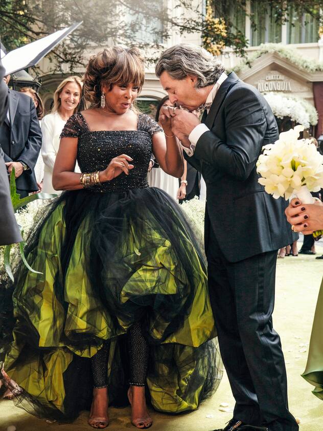 Tina Turner en 2013 en Suisse le jour de ses noces avec Erwin Bach