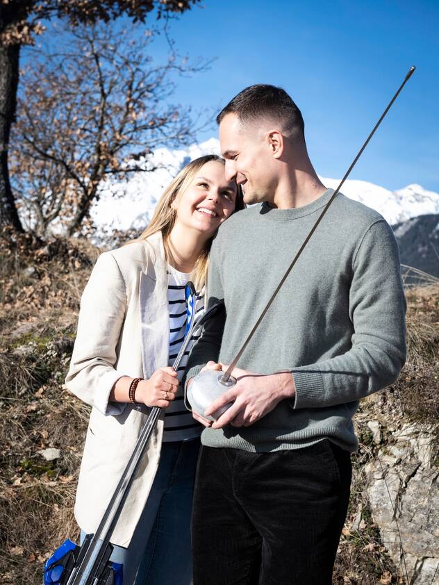 La slalomeuse vaudoise Charlotte Chable et l’escrimeur valaisan Lucas Malcotti forment un couple