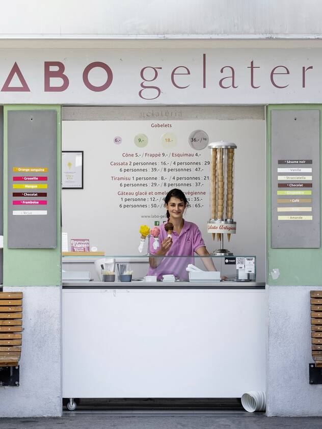 Labo Gelateria à Lausanne