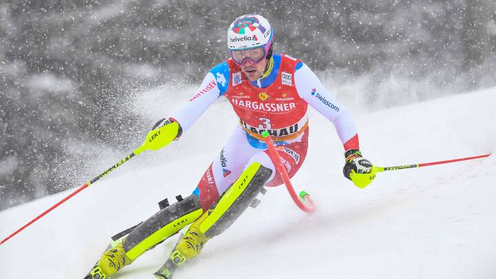 Daniel Yule à Flachau en Autriche 