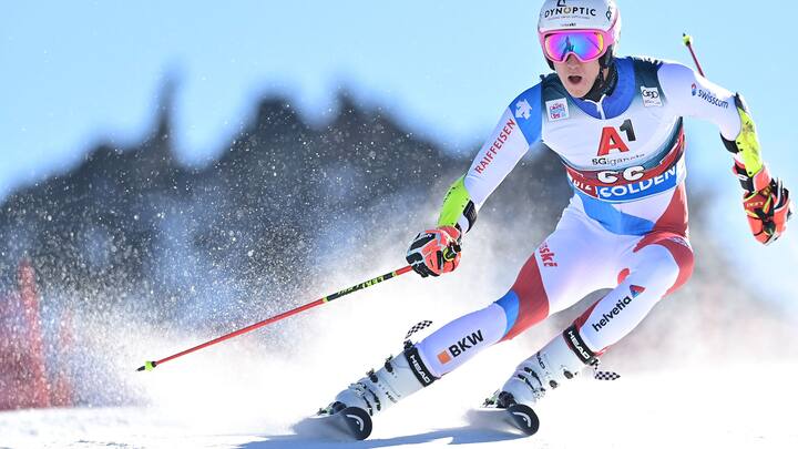 Le skieur Tanguy Nef
