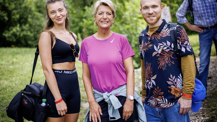 Balade du 1er aout avec Karin Keller-Sutter
