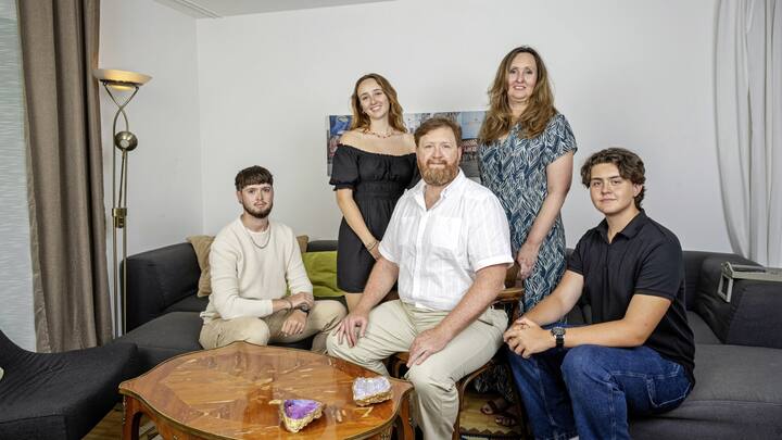 Erwin Sperisen avec sa famille