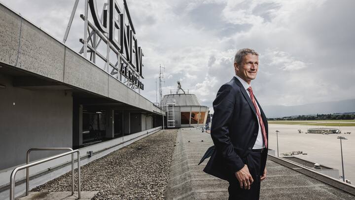 GenÃ¨ve, 8 juin 2021. Giovanni Russo, COO de GenÃ¨ve AÃ©roport. Â© Niels Ackermann / Lundi13