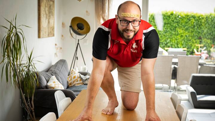 Benoît Delafontaine, passionné de Scrabble