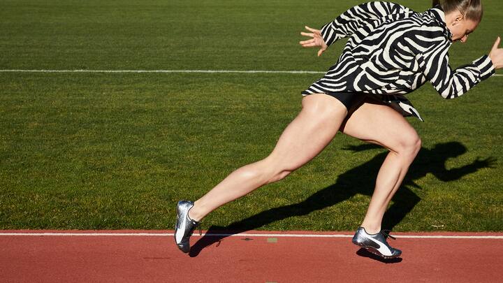 Ajla Del Ponte, Leichtathletik Sprint, März 2021, SPORT 01/2021
