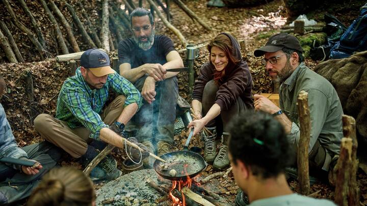 Nino Catalanotto, instructeur de survie, propose des stages d’immersion pour partager sa passion de la nature et de l’aventure
