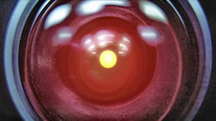 L'ordinateur Hal 9000 dans «2001, l’odyssée de l’espace»