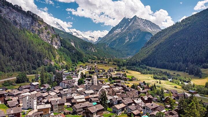 Le village d'Evolène