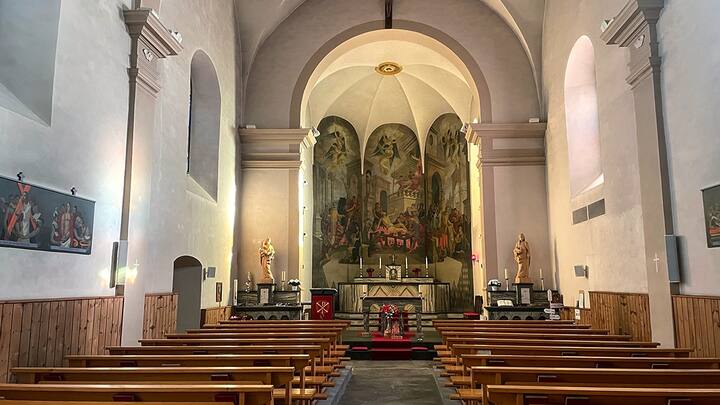Balade à Saillon: Eglise Sainte-Catherine