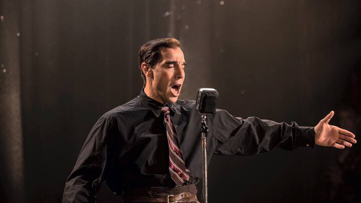 L'acteur Tahar Rahim interprète Charles Aznavour dans le biopic «Monsieur Aznavour»
