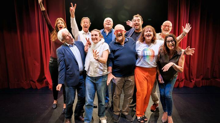 La troupe de «Silence on tourne!»