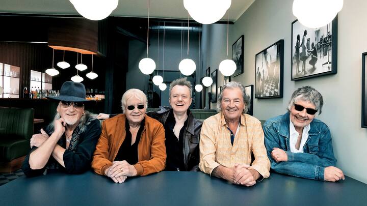 Le groupe de rock Deep Purple en 2024