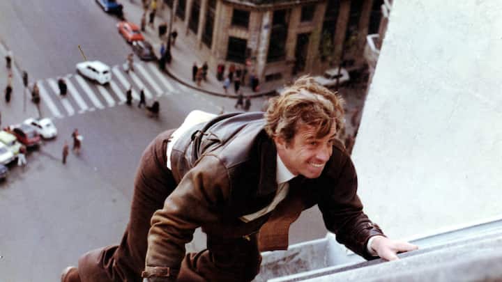 Jean-Paul Belmondo sur le tournage du film "Peur sur la ville". 1974 File Photo - French actor Jean-Paul Belmondo