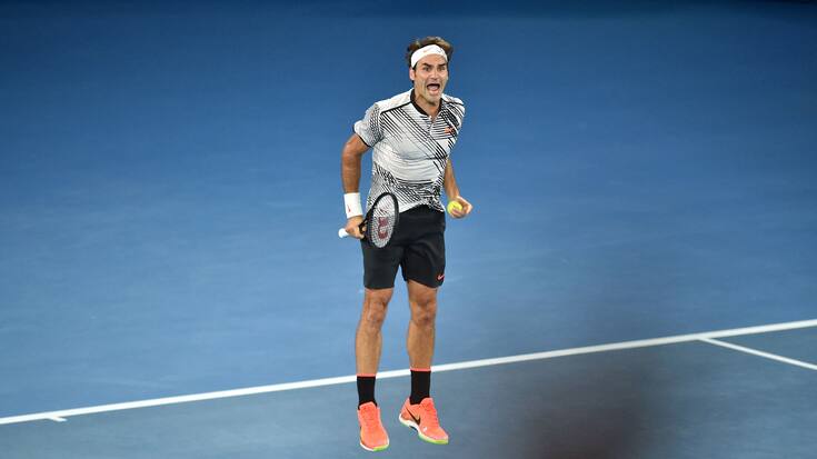 Victoire de Federer OA 2017 