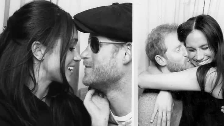 Capture d'écran de «Harry et Meghan» sur Netflix.