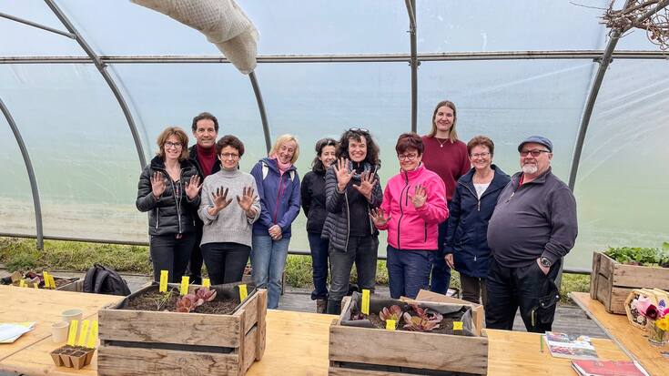 Les coulisses de l'atelier potager bio, Zollinger
