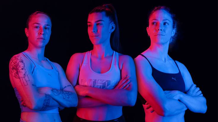 Géraldine Reuteler, Seraina Piubel et Luana Bühler