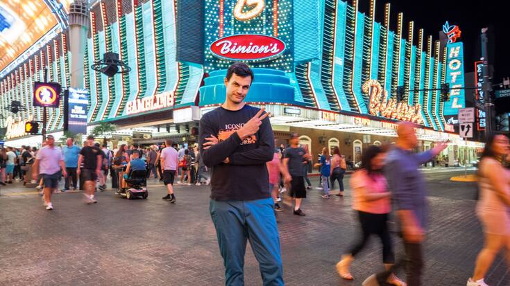 Alexandre Vuilleumier à Las Vegas