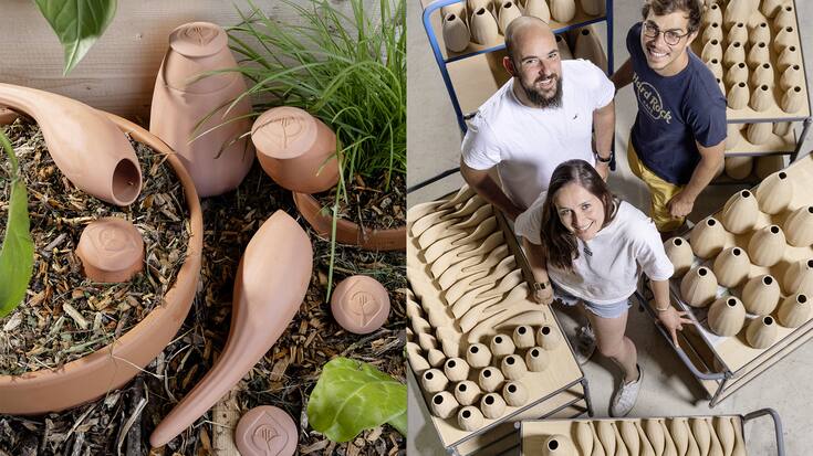 irrigation traditionnelle: le olla