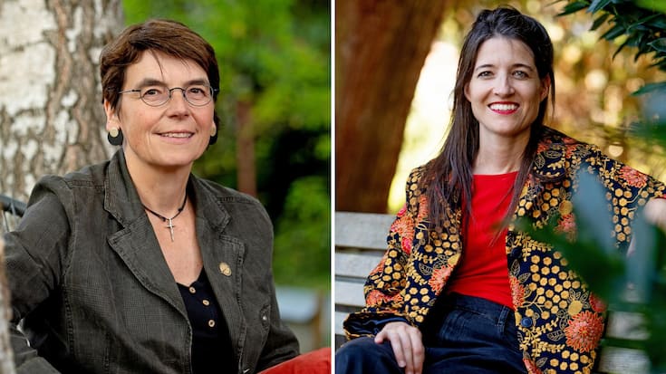 Christina Aus der Au et Laure-Christine Grandjean.