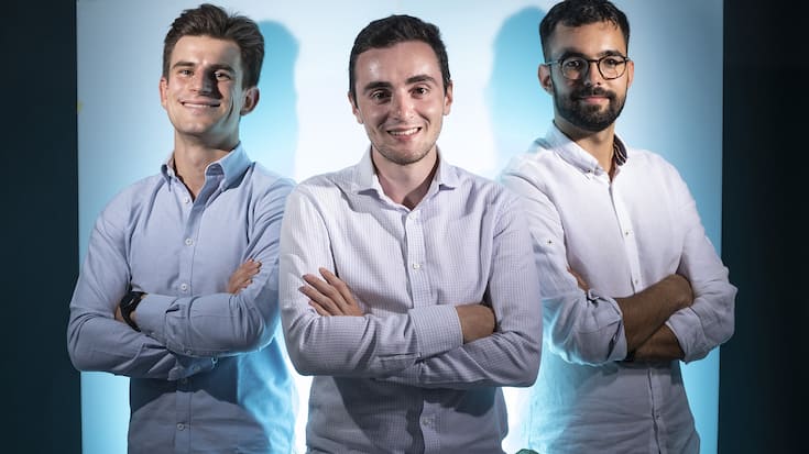 Jérémie, Nicolas et Diego fondateur du média Liber Thé