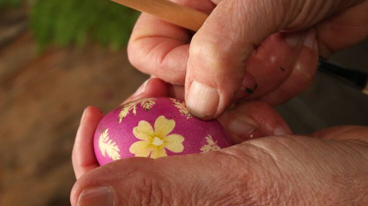 Atelier oeufs de Pâques avec Géraldine Van Boven de l'atelier Zera