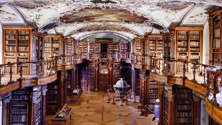 La bibliothèque de l’abbaye de Saint-Gall