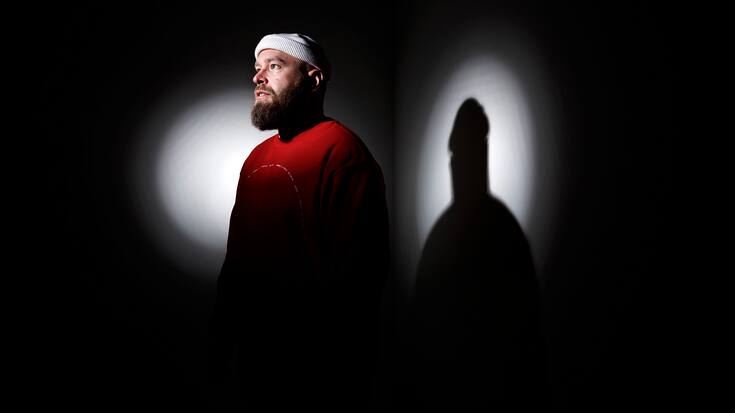 Portraits en complÃ©ment du reportage le 12.12.2019 Ã  Lausanne - Retour sur les souvenirs d'enfance de l'humoriste et comÃ©dien romand Yann Marguet Ã  Sainte-Croix le jeudi 21 novembre 2019.(Valentin Flauraud / vflpix.com)